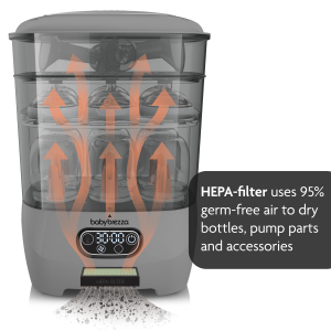 One Step? Baby Bottle Sterilizer and Dryer Advanced – Electric steam sterilizer with HEPA Filter