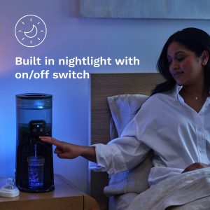 Instant Water Warmer Advanced For Baby Bottles with Nightlight – Instantly Dispenses Warm Water