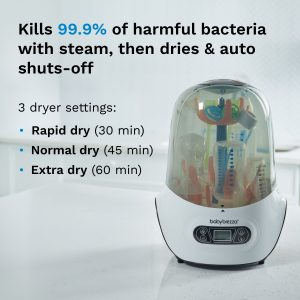 One Step? Baby Bottle Sterilizer and Dryer – Electric steam sterilizer