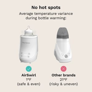 AirSwirl Bottle Warmer – Waterless Warmer for Formula and Breastmilk