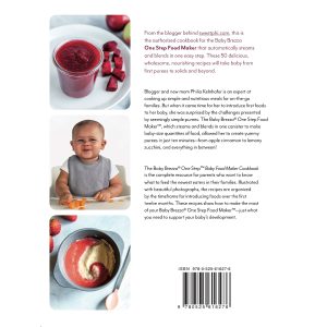 One Step Baby Brezza Baby Food Recipes Cookbook