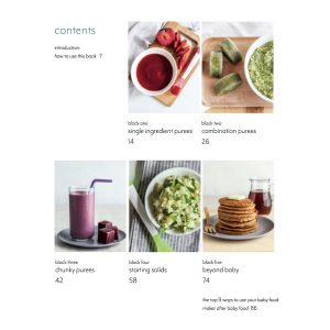 One Step Baby Brezza Baby Food Recipes Cookbook