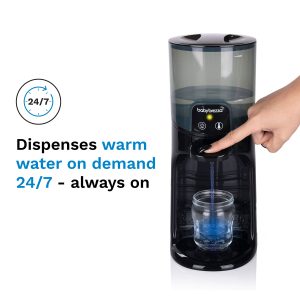 Instant Water Warmer Advanced For Baby Bottles with Nightlight – Instantly Dispenses Warm Water