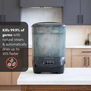 One Step? Baby Bottle Sterilizer and Dryer Advanced – Electric steam sterilizer with HEPA Filter