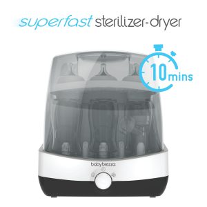 Superfast Baby Bottle Sterilizer and Dryer – Sterilizes & Dries in 10 Minutes